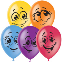 Воздушные шары Поиск улыбки, 30см, 50шт
